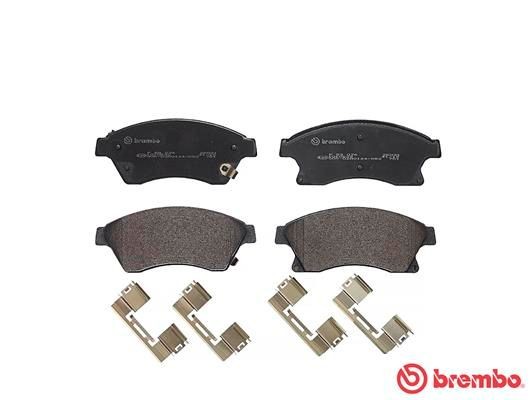 P59076 колодки дисковые передн.!\ Opel Astra 1.4/1.6/1.3D 09> P59076 BREMBO