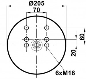 BPW ECO (>1996) с металлическим стаканом T0070-0940V2 TOPCOVER