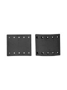 накладки торм. 2-рем! 19032 19.5-12.8 420x180(С ЗАКЛ.93251 8x15 80) BPW.DAF.Frue Z10706 ZENTPARTS