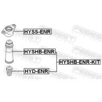 ПЫЛЬНИК ЗАДНЕГО АМОРТИЗАТОРА С ОТБОЙНИКОМ КОМПЛЕКТ HYSHB-ENR-KIT HYSHBENRKIT FEBEST