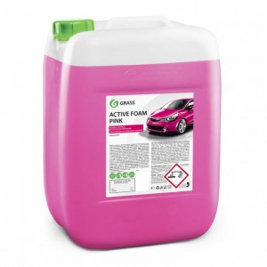 Шампунь для бесконтактной мойки 6кг Active Foam Pink GRASS 113121 GRASS
