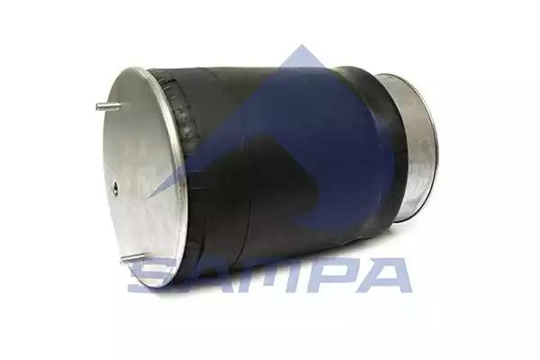 Пневморессора BPW GIGANT (металлический стакан) (2 шп.М12 смещ.20 1 отв.-шт. М22 SP 55725-K02 SAMPA