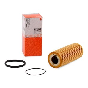 Фильтр масляный VW Touareg AUDI A4,A6,A8,Q5,Q7 (2.8/3.0/3.2 FSI/TFSI) MAHLE OX381D MAHLE KNECHT