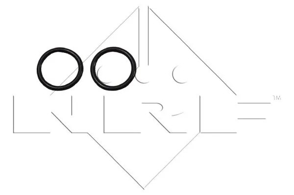 радиатор системы охлаждения!\ Audi A3, Skoda Octavia, VW Golf V 1.6FSi/2.0FSi 03 53405 NRF