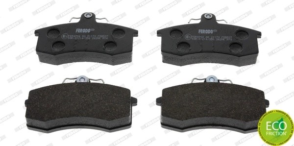 Колодки тормозные дисковые (Premier). LADA 2108-2112 1.1-1.5 &16V 86> FDB527 FERODO