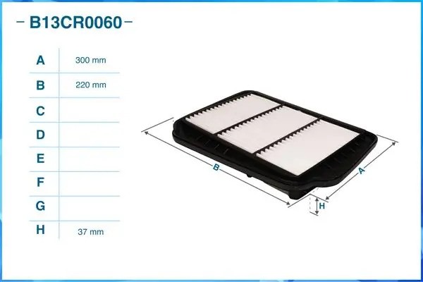 Фильтр воздушный B13CR0060 B13CR0060 CWORKS