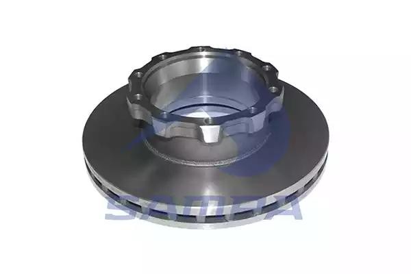 MAN TGA/TGS/TGX/BUS D-432mm,H-135mm,10 болтов, задний, вентилируемый 021.043 SAMPA