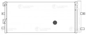 Радиатор кондиц. с ресивером для а/м Ford Mondeo V (15-) 2.0T/2.5i LRAC1042 LRAC1042 LUZAR