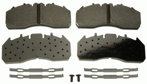 Колодки тормозные VOLVO RENAULT дисковые (249x110x29мм) (4шт.) TRW GDB5096 TRW