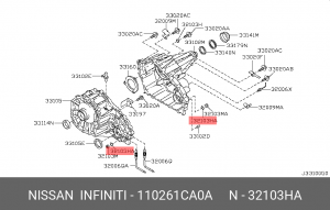 Прокладка сливной пробки 11026-1CA0A 11026-1CA0A NISSAN