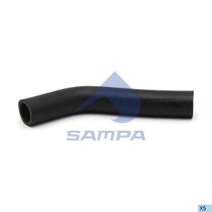патрубок радиатора! нижний\ Scania P/G/R/T DC9/11/12/13 043403 SAMPA
