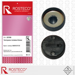 Заглушка головки блока 22310 ROSTECO