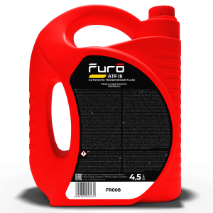 Furo ATF III (4,5L) масло трансмиссионное!Furo ATF III (4,5L) минер.\ DEXRON III FR008 FURO