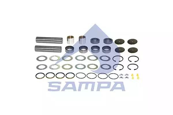 РМК шкворня Ø 50/51 x 223 mm / L/M/F 2000 Комплект на ось 0205331 SAMPA