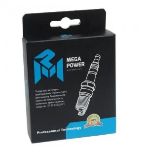 Свеча зажигания мото KAWASAKI SUZUKI YAMAHA HONDA (4шт.) MEGAPOWER 37031112 MEGA POWER