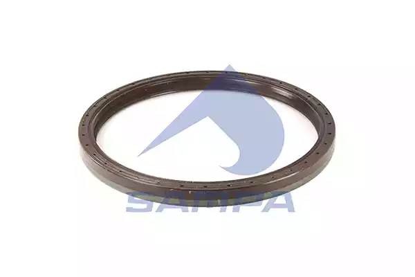 Сальник коленвала задний 180x205x15(16) D12A/C/D ø180xø205x15 / FPM 031279 SAMPA