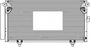 Радиатор кондиц. для ам Subaru Legacy (03-),Outback (03-) 2.0i,2.5i,3.0i (LRAC 2 LRAC 2201 LUZAR
