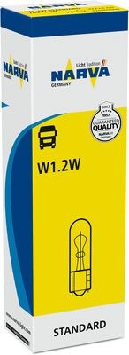 Лампа 24V W1.2W W2x4.6d NARVA 170403000 NARVA