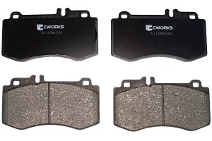 Тормозные колодки передние, Low Metallic C11CR0293 C11CR0293 CWORKS
