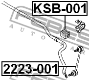 KIA CARENS (2006>)/MAGENTIS (2005>) KSB-001 FEBEST