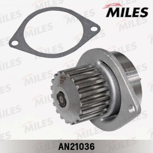 Насос водяной CITROEN BERLINGO/C2/C3/C4/PEUGEOT 206/307/PARTNER 1.6 (DOLZ C113)  AN21036 MILES