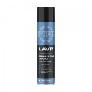 Смазка тефлоновая 400мл для цепи c PTFE аэрозоль LAVR LN1741 LAVR
