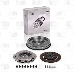 Сцепление в сборе Renault Koleos (08-) 2.0d; X-Trail T31 2.0dCi (с одномасс.махо FR 1414 TRIALLI