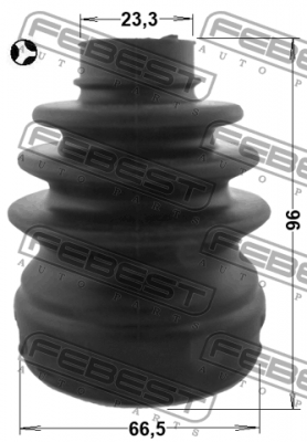 Пыльник ШРУСа CHEVROLET Lacetti (03-11),Aveo (03-11) внутреннего комплект FEBEST 1015-T255T FEBEST