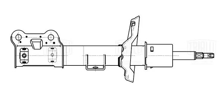 Амортизатор для а/м Kia Seltos 19- стойка перед. прав. AG08316 AG 08316 TRIALLI