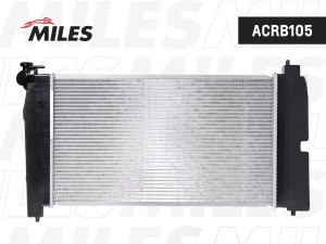 Радиатор (паяный) TOYOTA COROLLA 02- 1.4/1.6 ACRB105 ACRB105 MILES