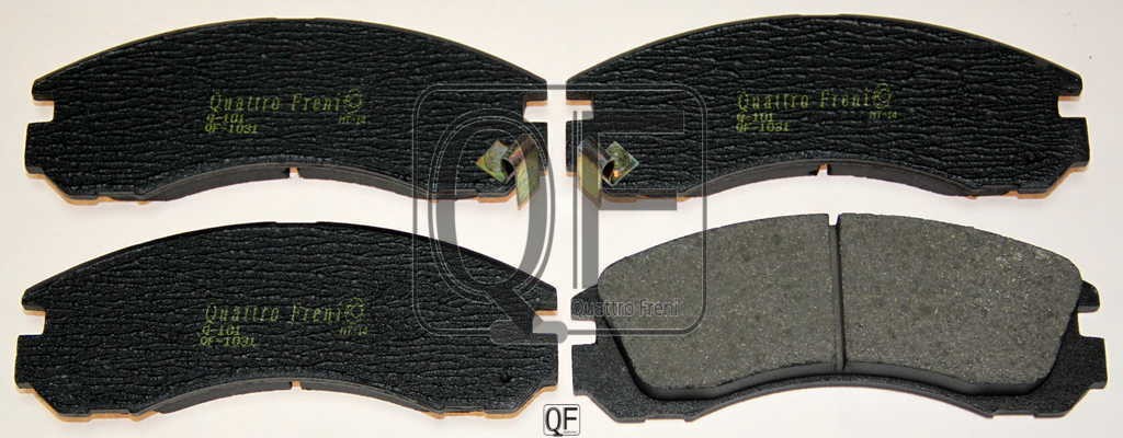 колодки дисковые п.!\ Peugeot 4007, Citroen C-Crosser 2.4 16V/2.2HDi 07> QF53102 QUATTRO FRENI