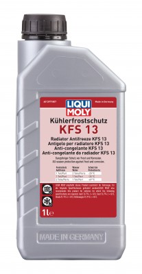 Антифриз красный концентрат 1л KFS G13 LIQUI MOLY 21139 LIQUI MOLY