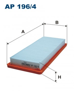 Фильтр воздушный PEUGEOT 207,308 CITROEN C4,C5,DS3,DS4,DS5 FILTRON AP1964 FILTRON