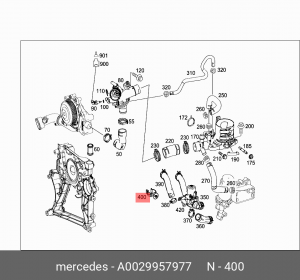 002 995 79 77 КЛИПСА КРЕПЛЕНИЯ ТРУБОК A 002 995 79 77 MERCEDES BENZ