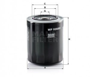 KIA SORENTO / HYINDAI GRAND STAREX WP928/81 MANN FILTER