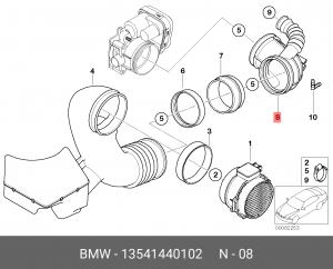 BMW X5 E53 (2000-2007) 13 54 1 440 102 BMW