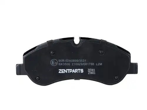 колодки дисковые передние! без датчика износа Ford Transit 2.2 TDCi 12> Z07411 ZENTPARTS