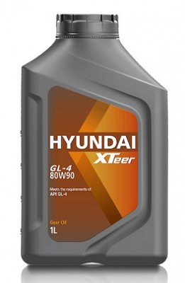 HYUNDAI XTEER GEAR OIL-4 80W90 1Л API GL-4 MINERAL 1011018 HYUNDAI XTEER