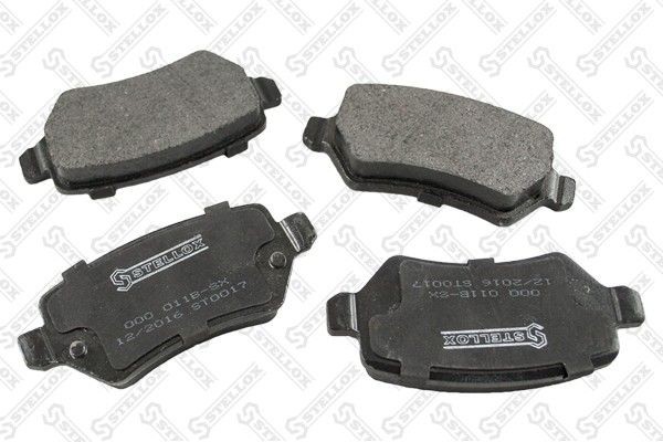 Колодки тормозные дисковые  000011BSX 000-011B-SX STELLOX