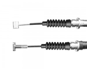 трос стояночного тормоза задний левый!\ KIA Carens 99>/Shuma 01>/Cerato 03>/Spec MT3972 MARSHALL