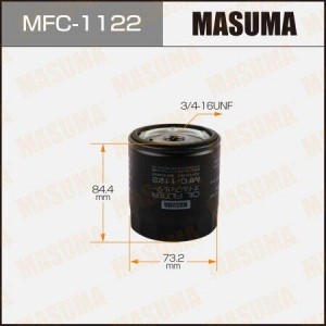фильтр масляный! H85 D76 3/4-16 \Toyota MFC1122 MASUMA