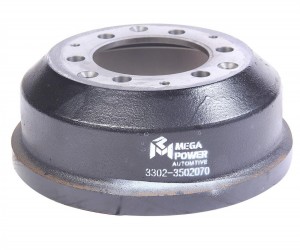 Барабан тормозной ГАЗ-3302,ГАЗель Next (проточенный) MEGAPOWER 350-32-025 MEGA POWER