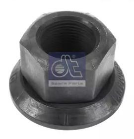 Гайка колеса М22х1.5 полуприцепа,тягача (юбка подвижная, H=27мм,SW32) DT 4.40121 DIESEL TECHNIC