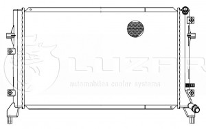 Радиатор охл. доп. для а/м Skoda Octavia A5 (04-)/VW Golf V (03-) LRc18BN LRC18BN LUZAR