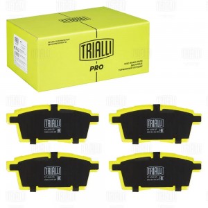 Колодки тормозные дисковые задние керамические PRO PF4051CR TRIALLI