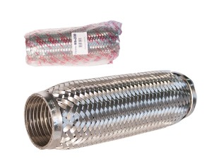 Гофра глушителя 60x280 в 3-ой оплетке interlock нержавеющая сталь GARDE G60280 GARDE