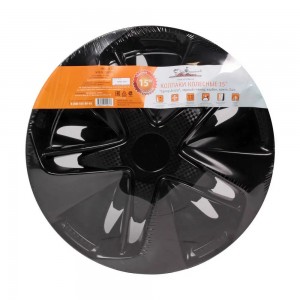 Колпаки колесные 15 Супер Астра, черный глянец, карбон, компл. 2шт. (AWCC-15-27) AWCC-15-27 AIRLINE