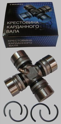 Крестовина УАЗ,ГАЗ кард. вала в сб. (90 мм,d-30 с масленк, стопор кольц ) /TANAK TKU220102571 TANAKI