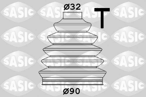 к-кт пыльника ШРУСа наружного!\ Ford Mondeo 2.3 07-14 1906171 SASIC