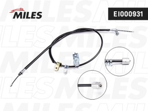 Трос стояночного тормоза правый X-TRAIL (T31) EI000931 EI000931 MILES